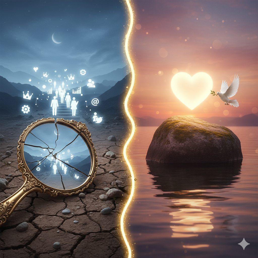 القبول والرضا: مفتاح الاتزان الداخلي بعيداً عن مقارنة الذات بالآخرين