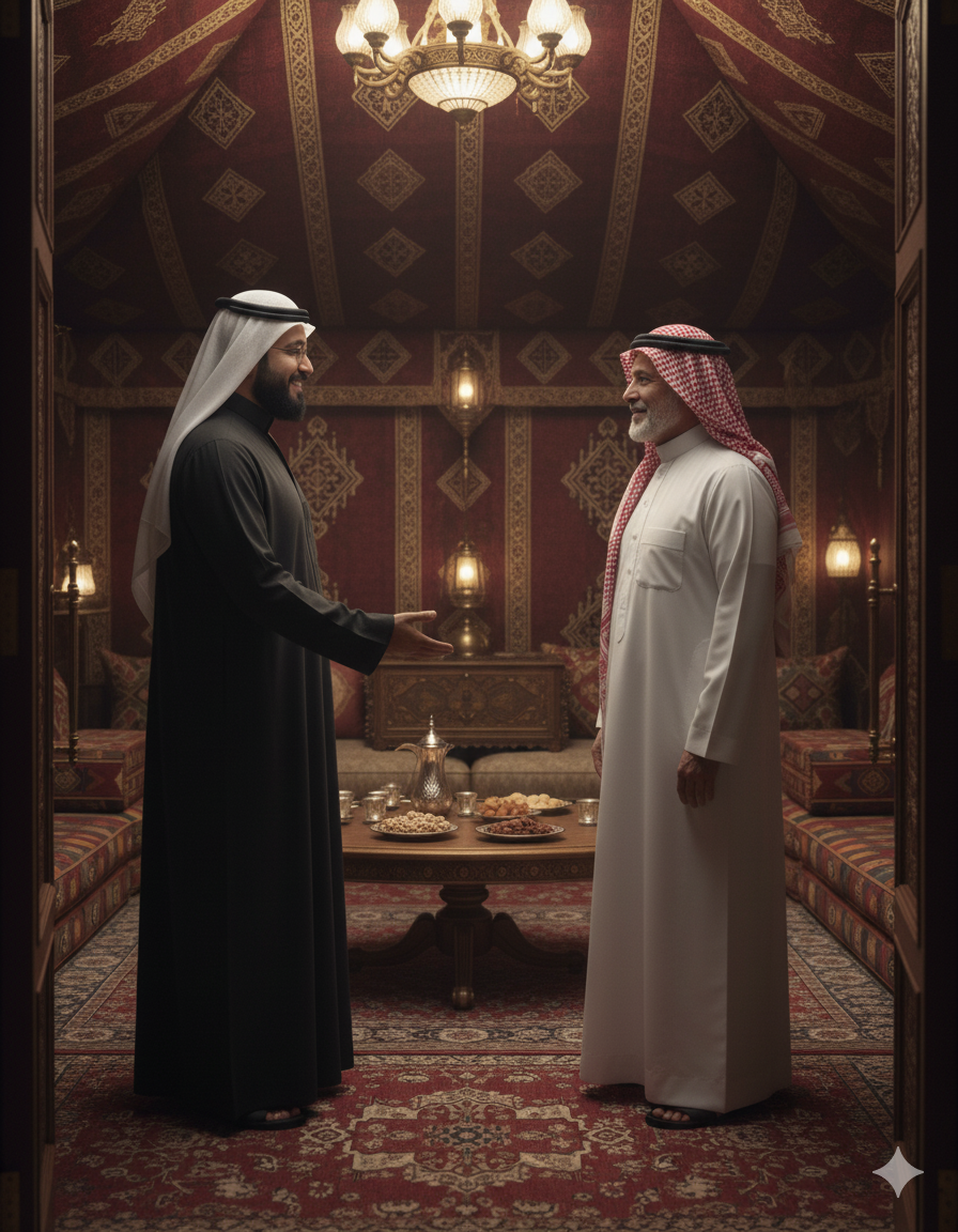 ترحيب المِهَاب: أصول استقبال الضيف وكيف يعكس كرم المُضيف وعمق شخصيته